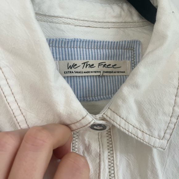 Free People white button down - Picture 3 of 6